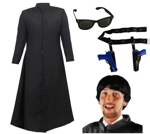 Costume trench spolverino nero - costume,