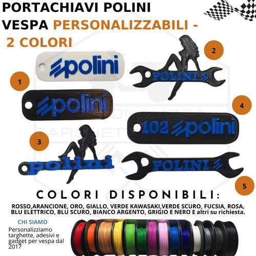 Portachiavi polini vespa - portachiavi,