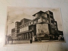 Vecchia cartolina circolo operaio Zuev Mosca in B/N - 1927 animata da collezione