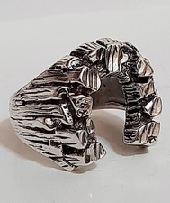 ANELLO ARGENTO  925 uomo