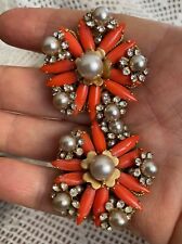 IMPORTANTI ORECCHINI VINTAGE