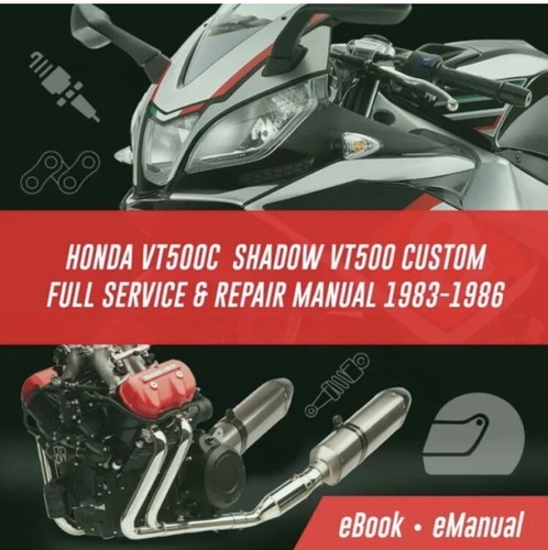 Honda vt500 manuale officina - manuale,