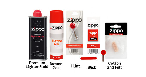 Zippo lighter accessories kit - lighter,
