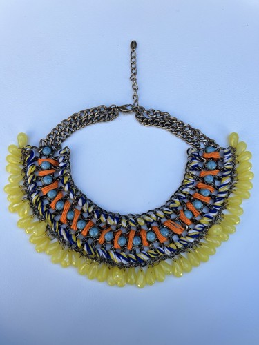 Collana donna zara tessuto - collana, in