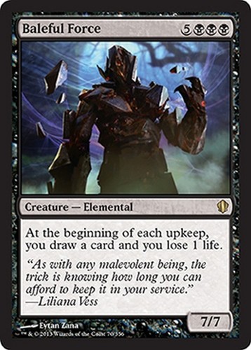 Baleful force commander - force, ~