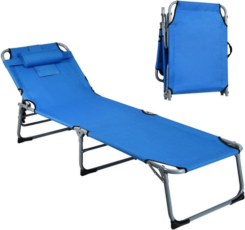 Sedia sdraio pieghevole - a,