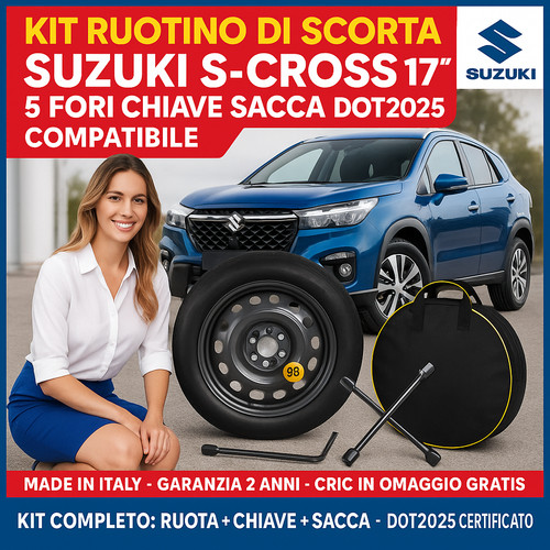 Ruotino scorta suzuki - ruotino,