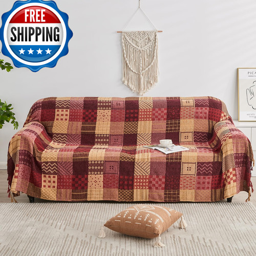 Edcooy boho throw coperta - throw,