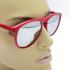 RED SUNGLASSES SKI VINTAGE 80