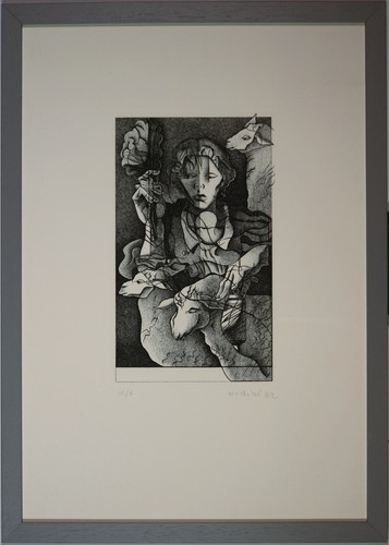 Floriano bodini acquaforte - -,