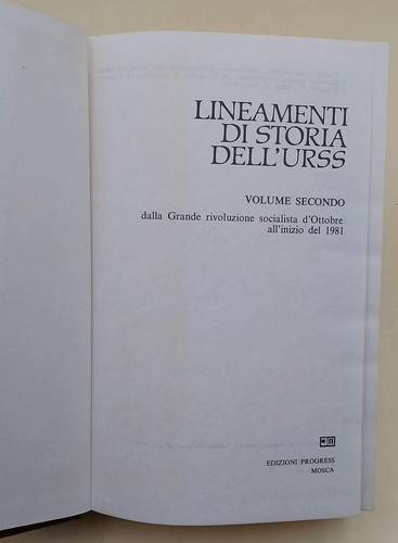 Lineamenti storia dell urss - lineamenti, di