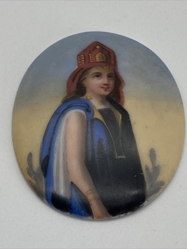 Miniatura porcellana santa - in, porcellana: