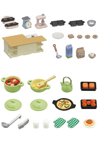 Set due famiglie sylvanian - due,