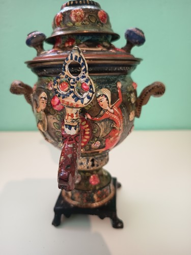 Vintage turkish enamel - turkish, samovar