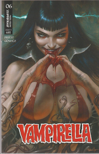 Vampirella cover a nm - vampirella, 6
