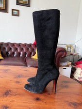 Louboutin Babel 100 / 39 / stivali / 11 cm / nero