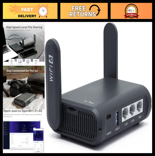 Router portatile 6 da - router,