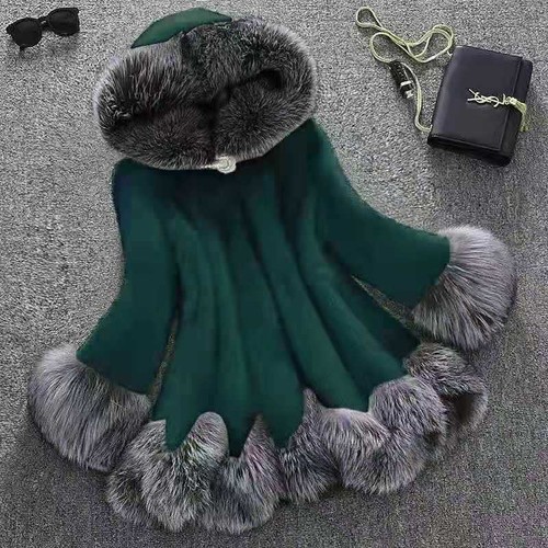 Cappotto giacca ecopelliccia - cappotto,