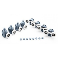 Set 8 Rulli Rotelle Ruote di