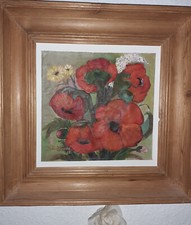 Quadro olio quadro floreale