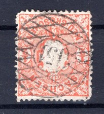Saxony Stamp Numberer 151