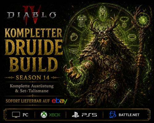 Diablo druide full build - diablo,