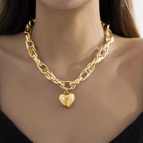 Collana cuore amore grosso