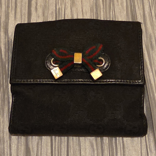 Portafoglio gucci nero - portafoglio,