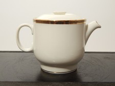 MODERNARIATO PREZIOSA TEIERA PORCELLANA DECORO ORO ZECCHINO RICHARD GINORI