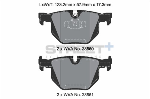 Pastiglie freni bmw - 3, (e90)