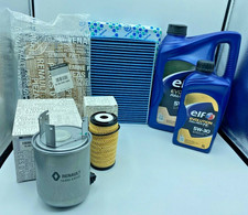 KIT TAGLIANDO NISSAN QASHQAI KADJAR 1.6 DCI 130CV 4 FILTRI E 6 LT ELF 5W30 FE C4