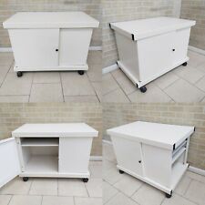 MOBILE ARMADIETTO METALLICO DA UFFICIO PORTA FOTOCOPIATRICE STAMPANTE SCANNER