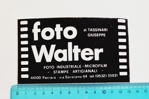Adesivo foto walter tassinari - adesivo,