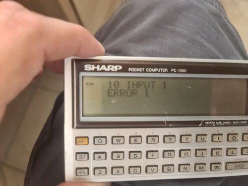 Sharp pocket - a, o