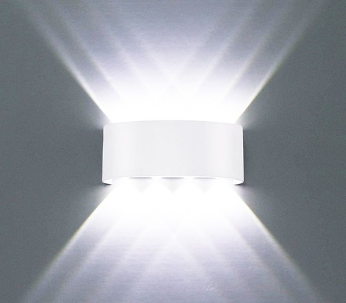 Applique led lampada parete - led,