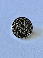 4560 bottoni vintage rodio 22mm