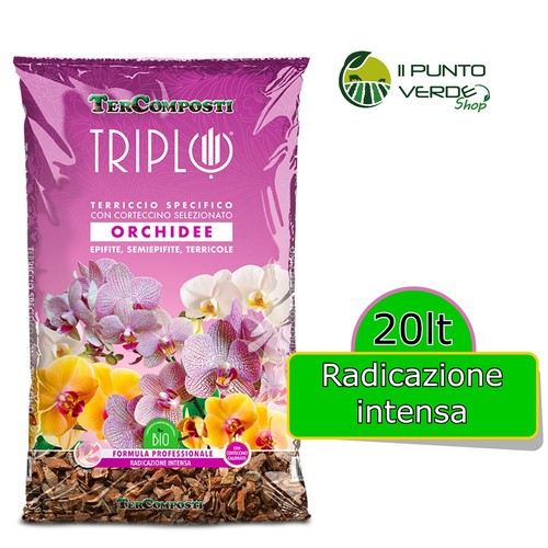 Terriccio orchidee litri - 20,