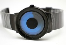 Orologio Uomo Wolf-Cub By Ziiiro Blu Mercurio W-1019 BISOGNA Batteria