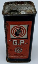 Scatola In Latta Polvere Da Sparo Per Caccia G.P. Polvere Italiana 100 Gr. Vuoto