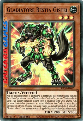 Gladiatore bestia gistel - gladiatore,
