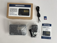 RecorderGear TR500 registratore di chiamate telefoniche fisse per linee analogiche/IP/digitali