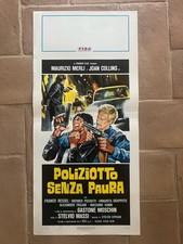 locandina POLIZIOTTO SENZA PAURA maurizio merli collins massi moschin B281