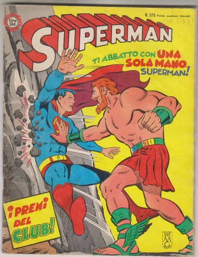 Superman mondadori 579 - superman,