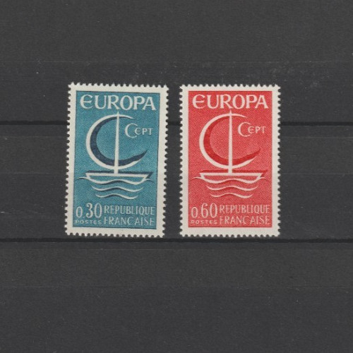 Europa francia 1966 mnh cept - francia,