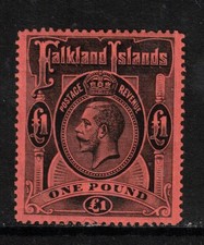 Isole Falkland #40 gomma
