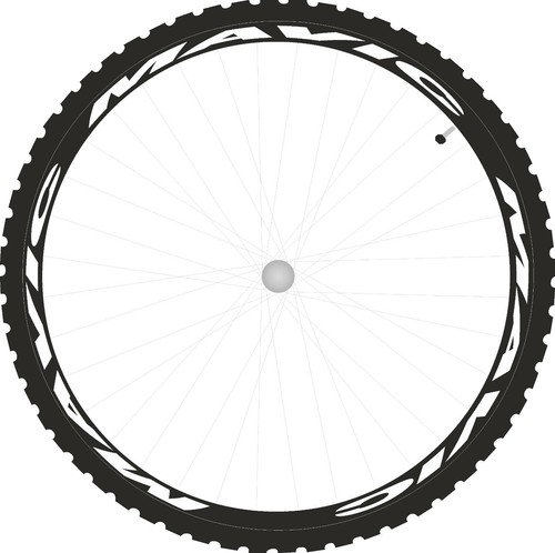 Pegatinas llantas bici