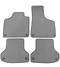 ASC tappetini auto AUDI A3 8P-8PA 2003-2013VELLUTO GRIGIO CHIARO alta qualità