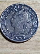 Jamaica 1870 1/2 Penny Argento  Regina Vittoria  Splendida