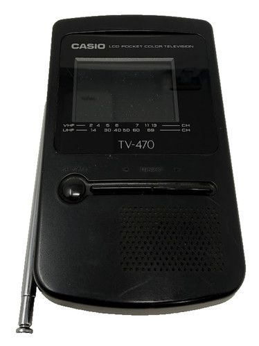 Vintage casio 470 lcd - casio, tv-470
