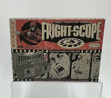 Spaventoso thriller spaventoso film horror view-master 2 rulli e visualizzatore in scatola